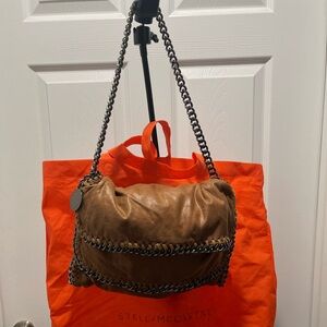 Stella McCartney Brown Shoulder Bag